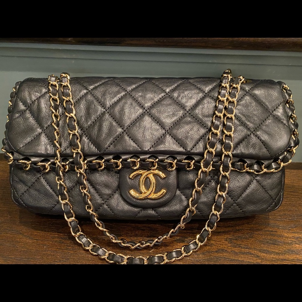 Black Chanel bag